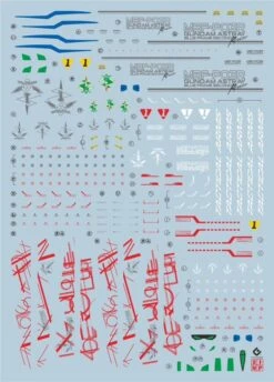 F13 MG Astray Blue Frame Decal Sheet -Bandai Sales Store 06 10 F13 1