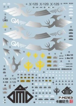 F63 MG P-Bandai Quebely Embellir & Damned Decal Sheet -Bandai Sales Store 06 10 F63MGQubeleyEmbellir DamnedMetallic 1