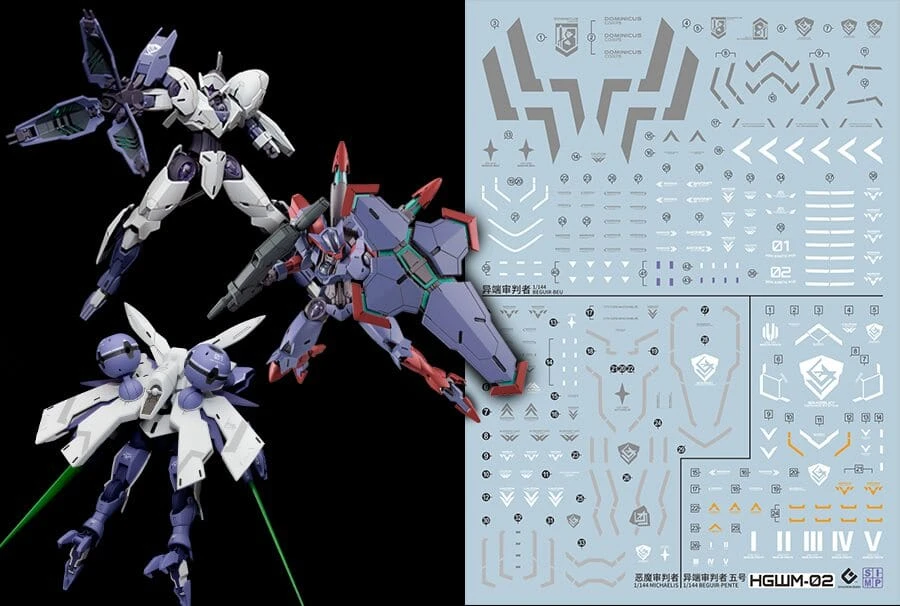 C82 HG TWFM Michaelis / Beguir-Beu / Beguir-Penta Decal Sheet 3 C82 HG TWFM Michaelis / Beguir-Beu / Beguir-Penta Decal Sheet