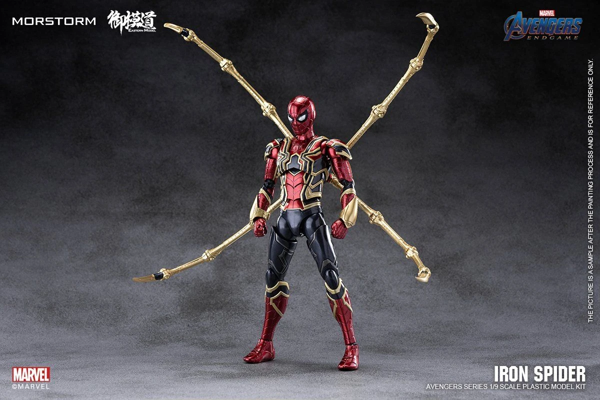 Morstorm X Eastern Model 1/9 Iron Spider Model Kit (Deluxe Version) 11 Morstorm X Eastern Model 1/9 Iron Spider Model Kit (Deluxe Version) - Image 9
