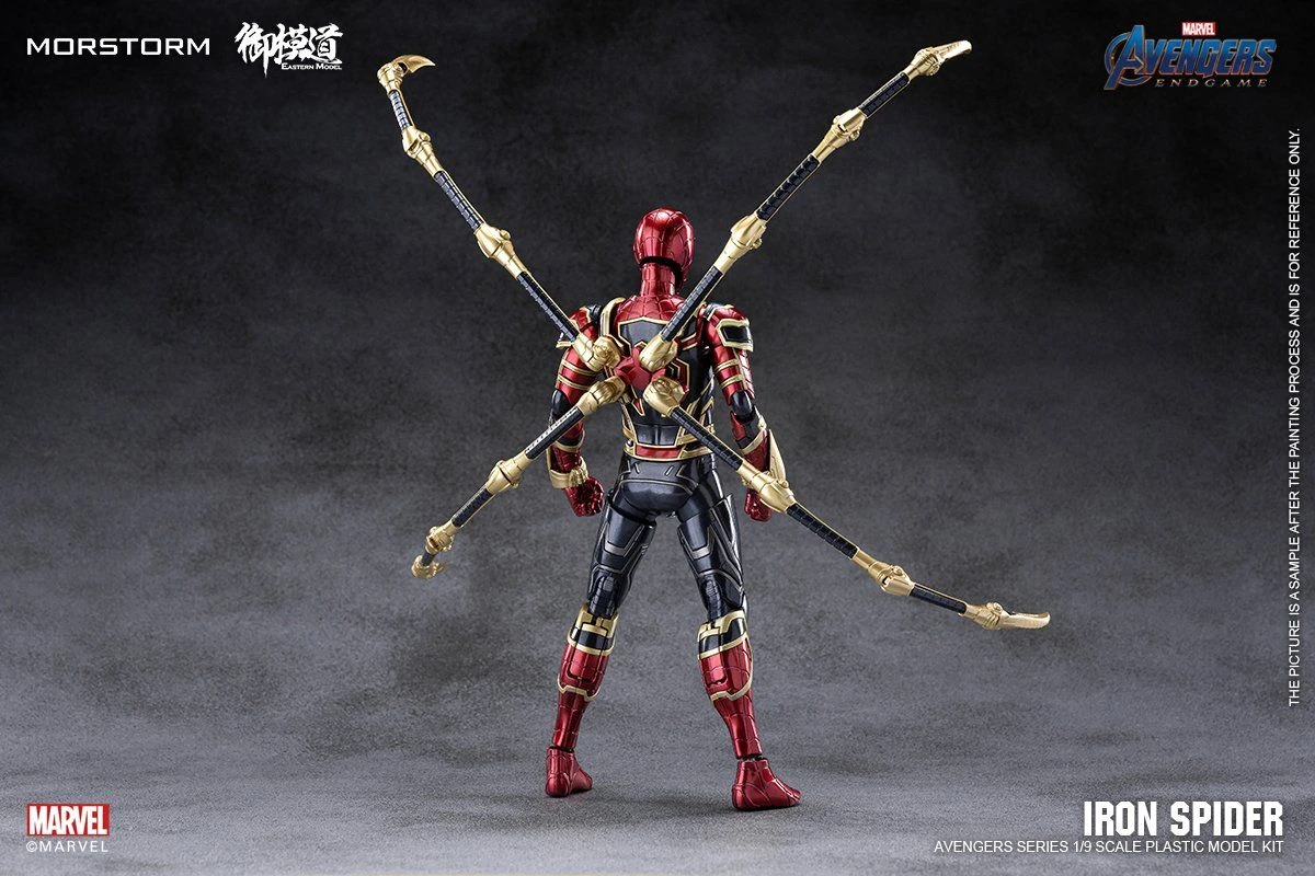 Morstorm X Eastern Model 1/9 Iron Spider Model Kit (Deluxe Version) 12 Morstorm X Eastern Model 1/9 Iron Spider Model Kit (Deluxe Version) - Image 10
