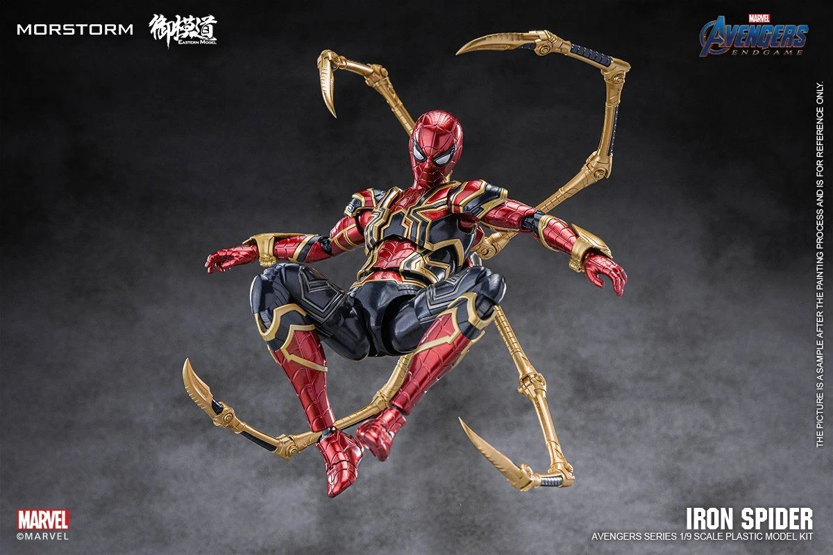 Morstorm X Eastern Model 1/9 Iron Spider Model Kit (Deluxe Version) 14 Morstorm X Eastern Model 1/9 Iron Spider Model Kit (Deluxe Version) - Image 12