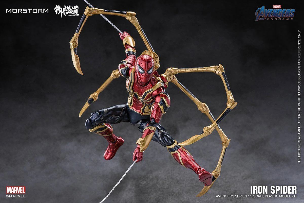 Morstorm X Eastern Model 1/9 Iron Spider Model Kit (Deluxe Version) 15 Morstorm X Eastern Model 1/9 Iron Spider Model Kit (Deluxe Version) - Image 13