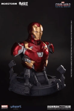Captain America: Civil War Iron Man Mark 46 Bust Model Kit -Bandai Sales Store 145da76b 92a8 4e76 82d1 b5de0f251807