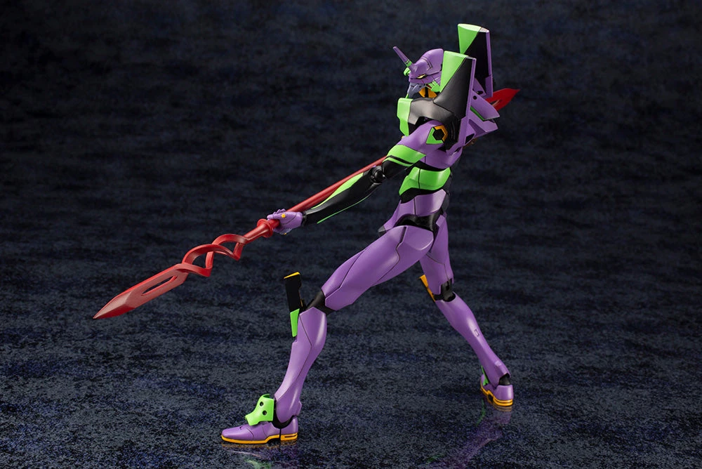 Kotobukiya Rebuild Of Evangelion EVA Unit-01 With Spear Of Cassius Model Kit 6 Kotobukiya Rebuild Of Evangelion EVA Unit-01 With Spear Of Cassius Model Kit - Image 4