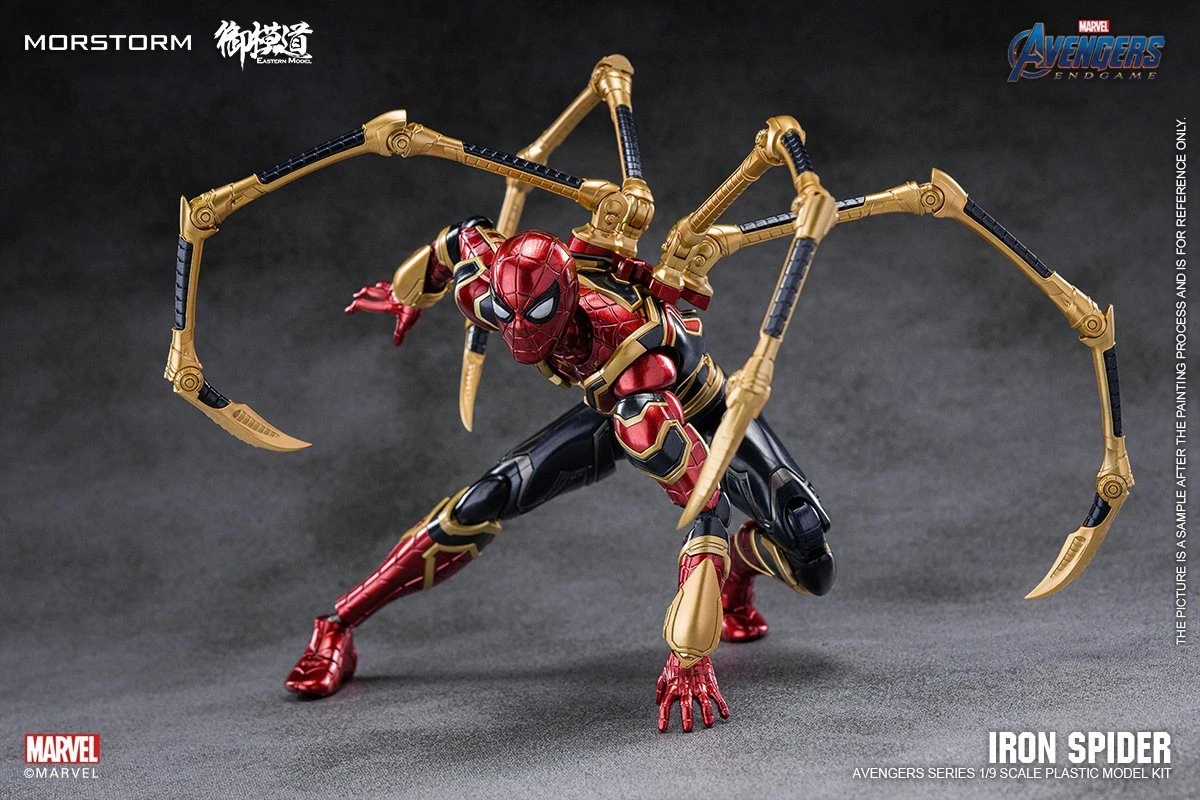 Morstorm X Eastern Model 1/9 Iron Spider Model Kit (Deluxe Version) 16 Morstorm X Eastern Model 1/9 Iron Spider Model Kit (Deluxe Version) - Image 14