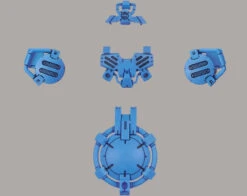 Bandai 30 Minutes Missions #08 Special Forces (Portanova Light Blue) Armor Set