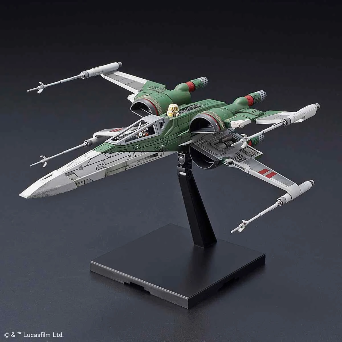 Bandai Star Wars The Rise Of Skywalker X-Wing Fighter 1/72 Scale Model Kit 5 Bandai Star Wars The Rise Of Skywalker X-Wing Fighter 1/72 Scale Model Kit - Image 3