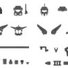 Bandai 30MM 1/144 Option Parts Set 6 (Customizeable Head A) Accessory Set -Bandai Sales Store 153 4600 o 1f8pks3vu2oa251okd160a1meh23