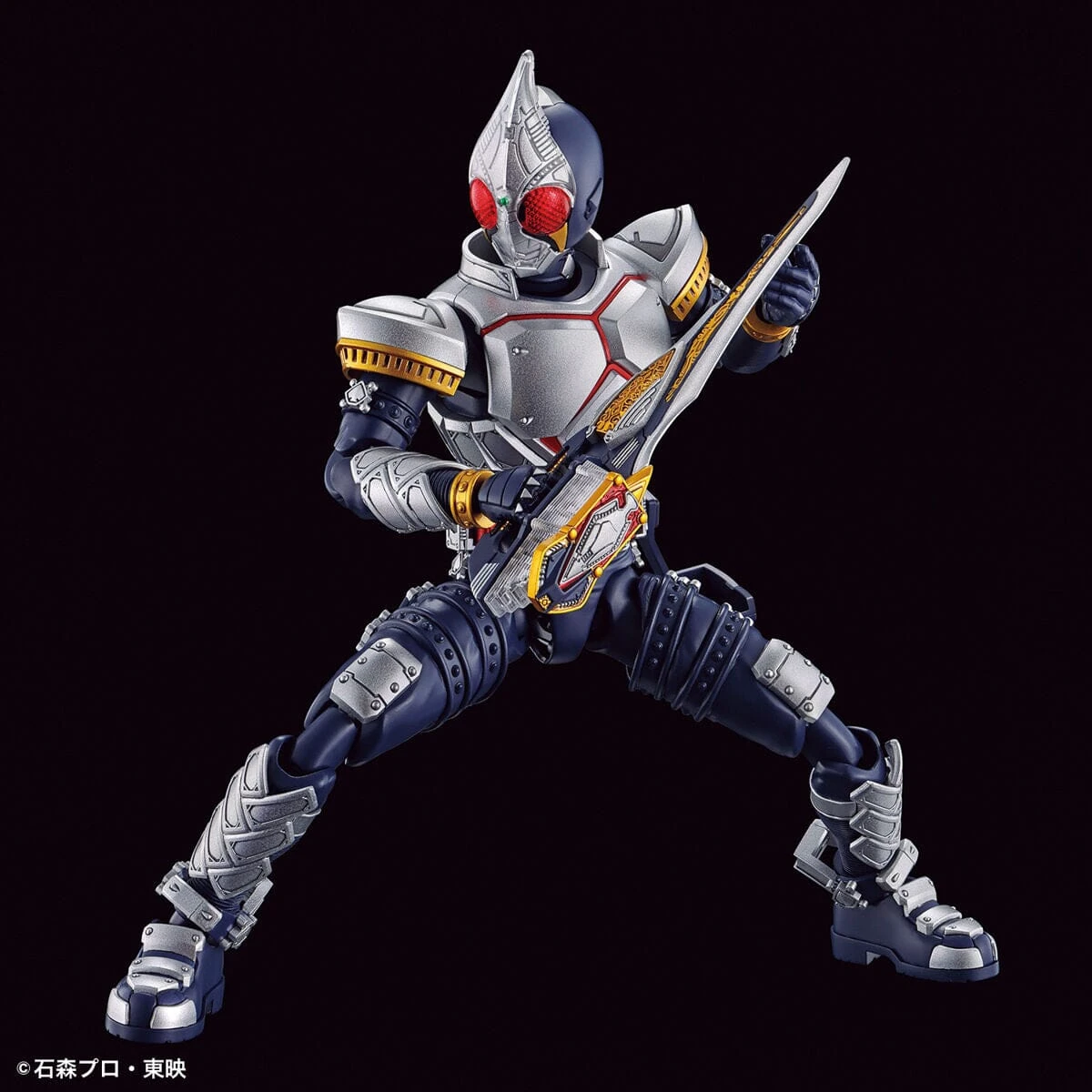 Bandai Kamen Rider Figure-rise Standard Kamen Rider Blade Model Kit 6 Bandai Kamen Rider Figure-rise Standard Kamen Rider Blade Model Kit - Image 4