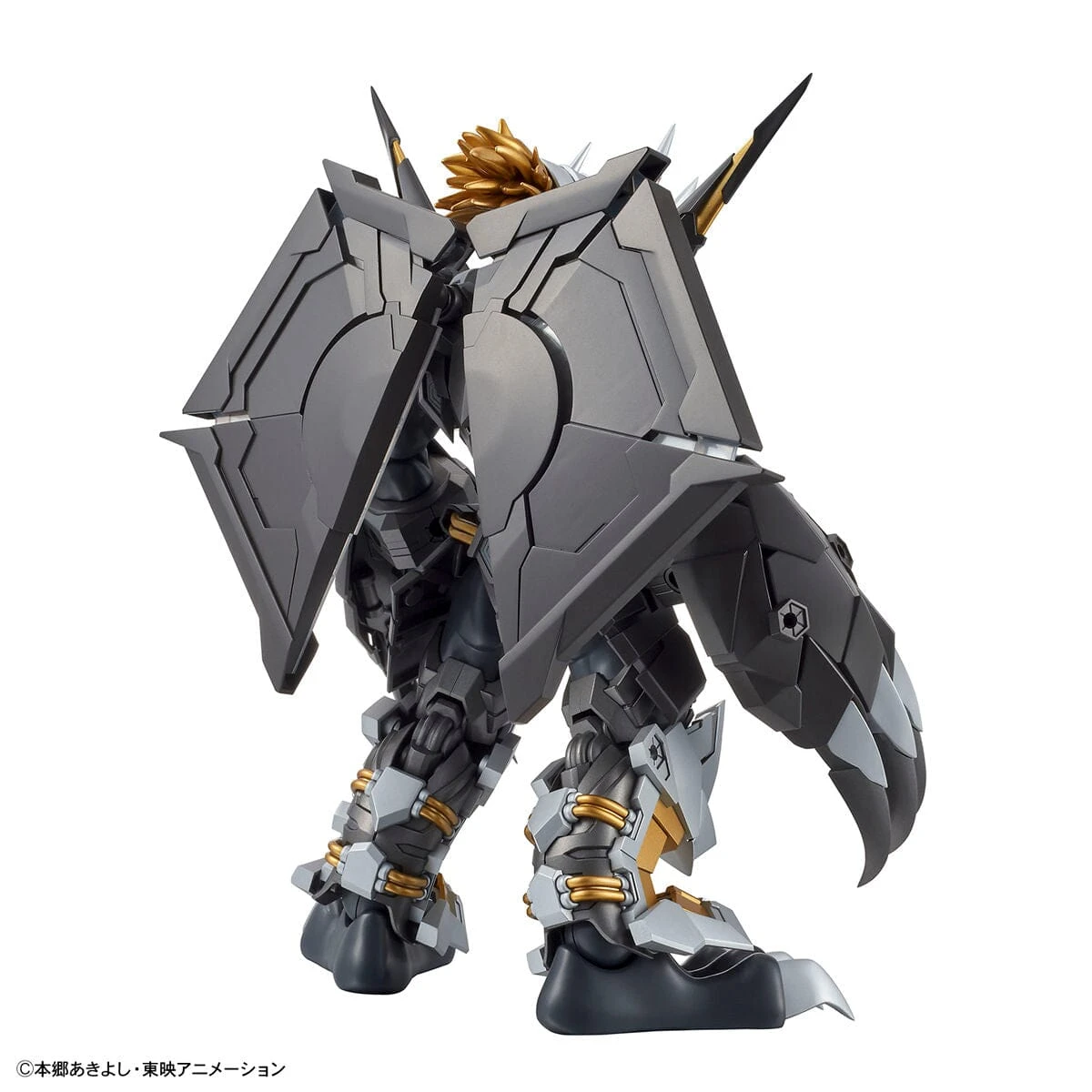 Bandai Digimon Adventure 02 Figure-rise Standard Amplified Wargreymon (Black Ver.) Model Kit 7 Bandai Digimon Adventure 02 Figure-rise Standard Amplified Wargreymon (Black Ver.) Model Kit - Image 5