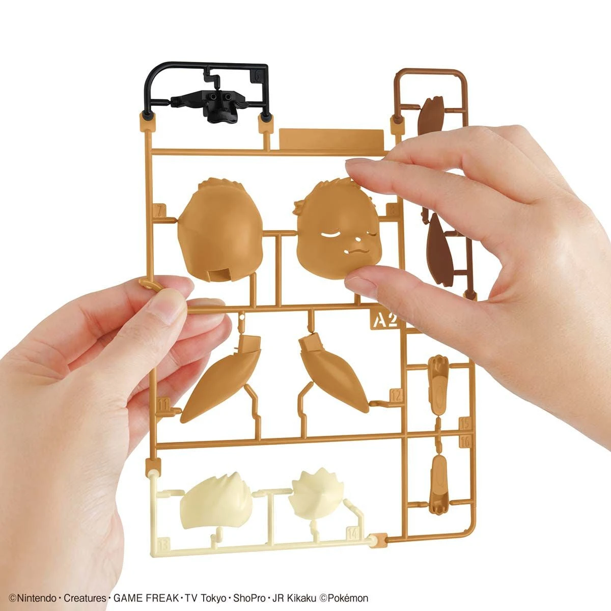 Bandai Pokemon Eevee (Sleeping Pose) 07 Quick Model Kit 6 Bandai Pokemon Eevee (Sleeping Pose) 07 Quick Model Kit - Image 4