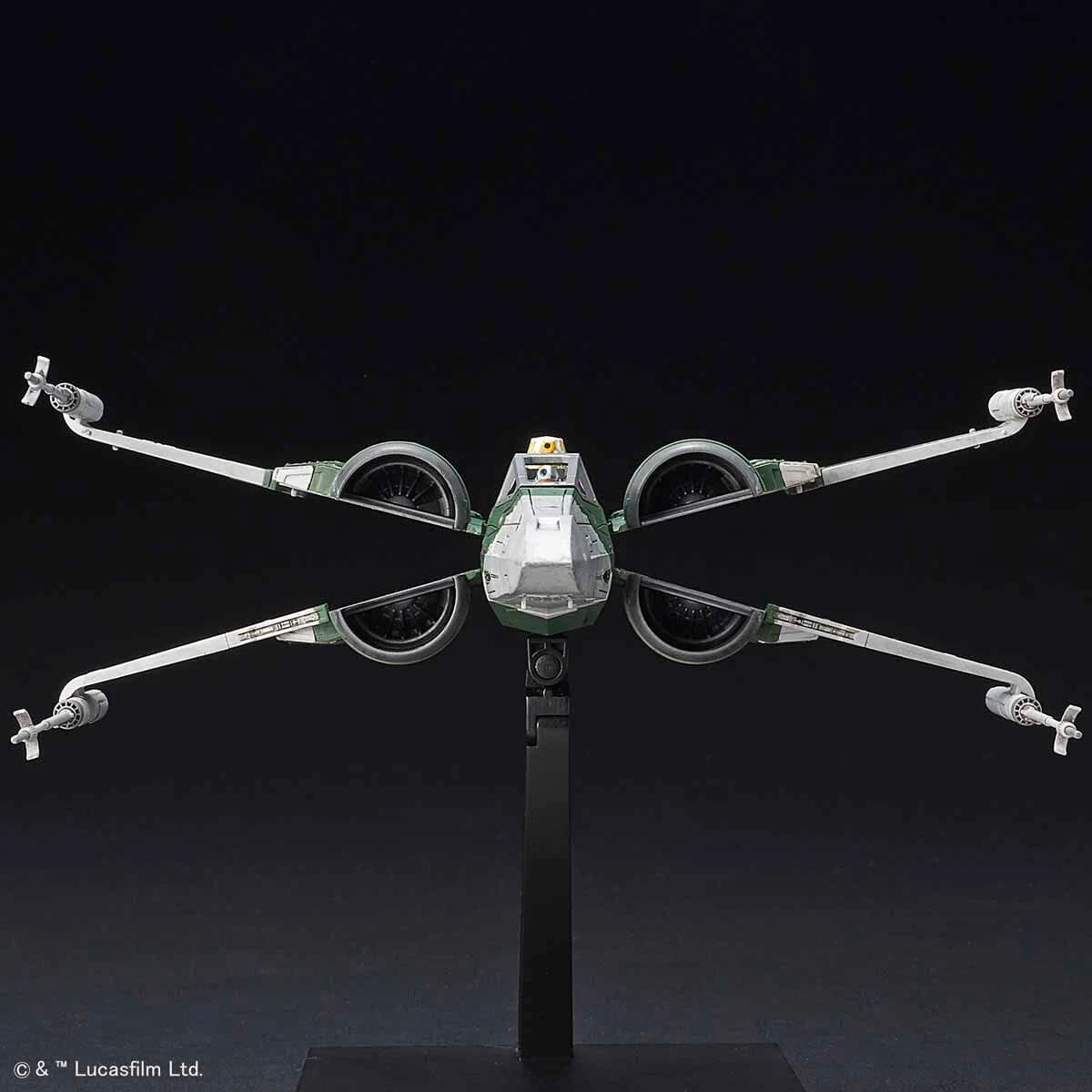 Bandai Star Wars The Rise Of Skywalker X-Wing Fighter 1/72 Scale Model Kit 9 Bandai Star Wars The Rise Of Skywalker X-Wing Fighter 1/72 Scale Model Kit - Image 7