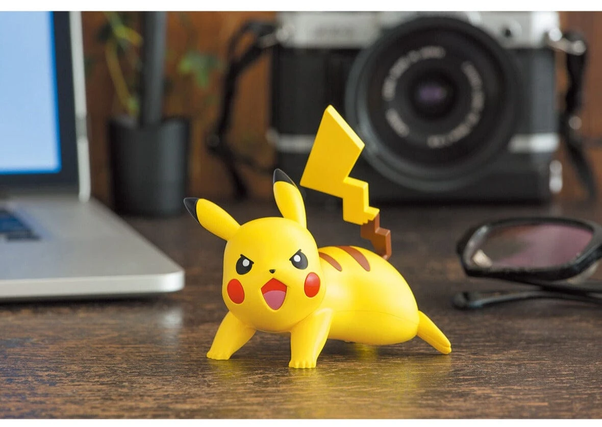Bandai Pokemon Pikachu (Battle Pose) 03 Quick Model Kit 3 Bandai Pokemon Pikachu (Battle Pose) 03 Quick Model Kit