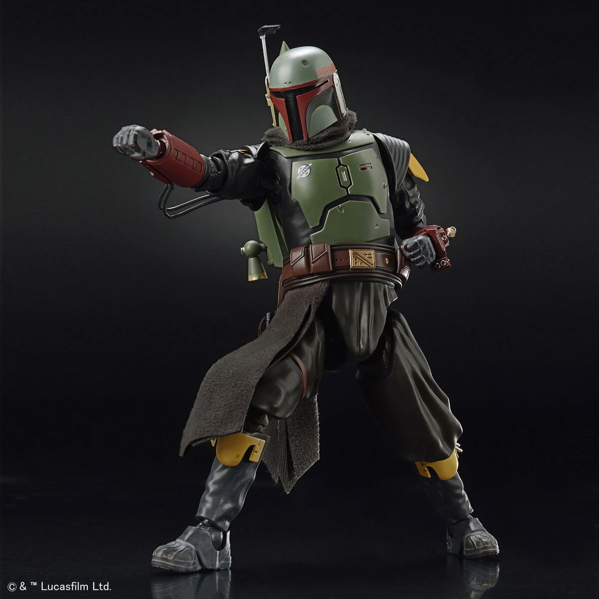 Bandai The Mandalorian Boba Fett 1/12 Scale Model Kit 9 Bandai The Mandalorian Boba Fett 1/12 Scale Model Kit - Image 7