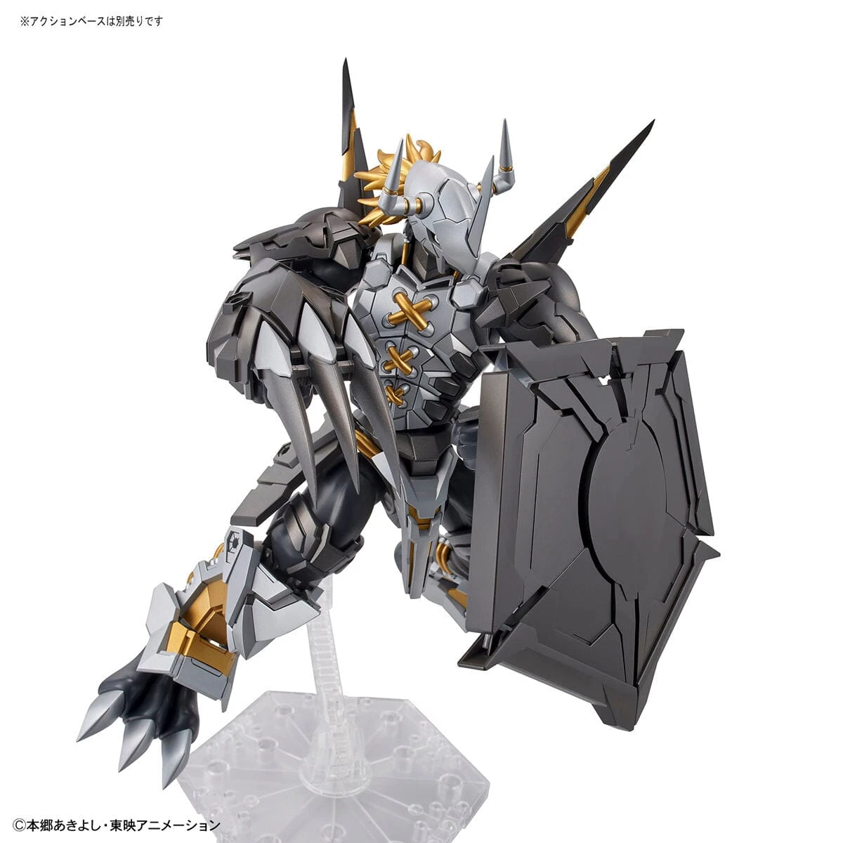 Bandai Digimon Adventure 02 Figure-rise Standard Amplified Wargreymon (Black Ver.) Model Kit 12 Bandai Digimon Adventure 02 Figure-rise Standard Amplified Wargreymon (Black Ver.) Model Kit - Image 10