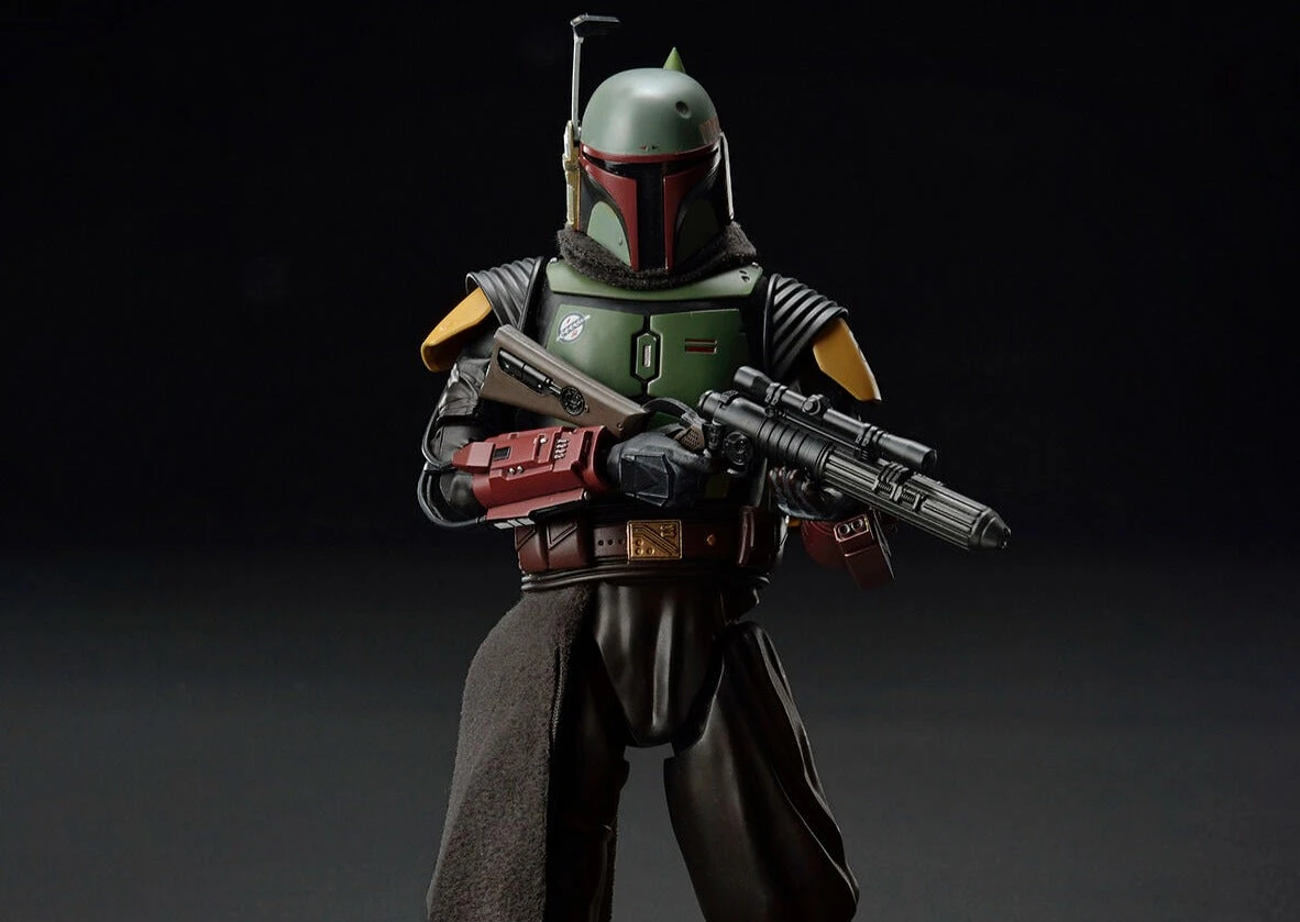 Bandai The Mandalorian Boba Fett 1/12 Scale Model Kit 3 Bandai The Mandalorian Boba Fett 1/12 Scale Model Kit