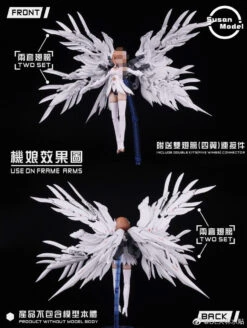 1/144 Wing Model Kit (White) Susan Model [SU013-A] -Bandai Sales Store 270252413 10221604076996660 1718060937064229500 n