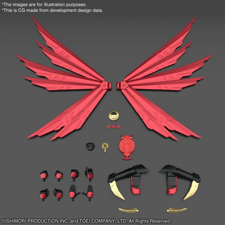 Bandai Kamen Rider OOO Figure-rise Standard Kamen Rider OOO (Tajadoru Combo) Model Kit 12 Bandai Kamen Rider OOO Figure-rise Standard Kamen Rider OOO (Tajadoru Combo) Model Kit - Image 10