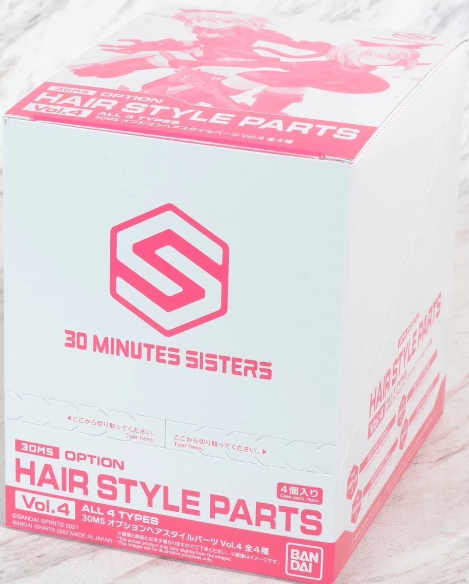 Bandai 30 Minutes Sisters Option Hair Style Parts Vol. 4 Set Of 4 Accessory Kits 4 Bandai 30 Minutes Sisters Option Hair Style Parts Vol. 4 Set Of 4 Accessory Kits - Image 2
