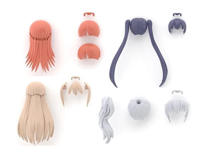 Bandai 30 Minutes Sisters Option Hair Style Parts Vol.7 Set Of 4 Accessory Kits 3 Bandai 30 Minutes Sisters Option Hair Style Parts Vol.7 Set Of 4 Accessory Kits