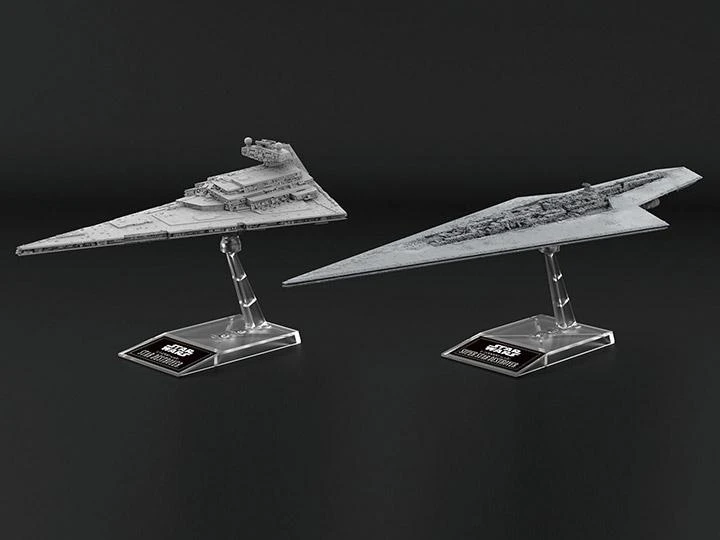Bandai Star Wars Star Destroyer & Super Star Destroyer Model Kit Two-Pack 3 Bandai Star Wars Star Destroyer & Super Star Destroyer Model Kit Two-Pack