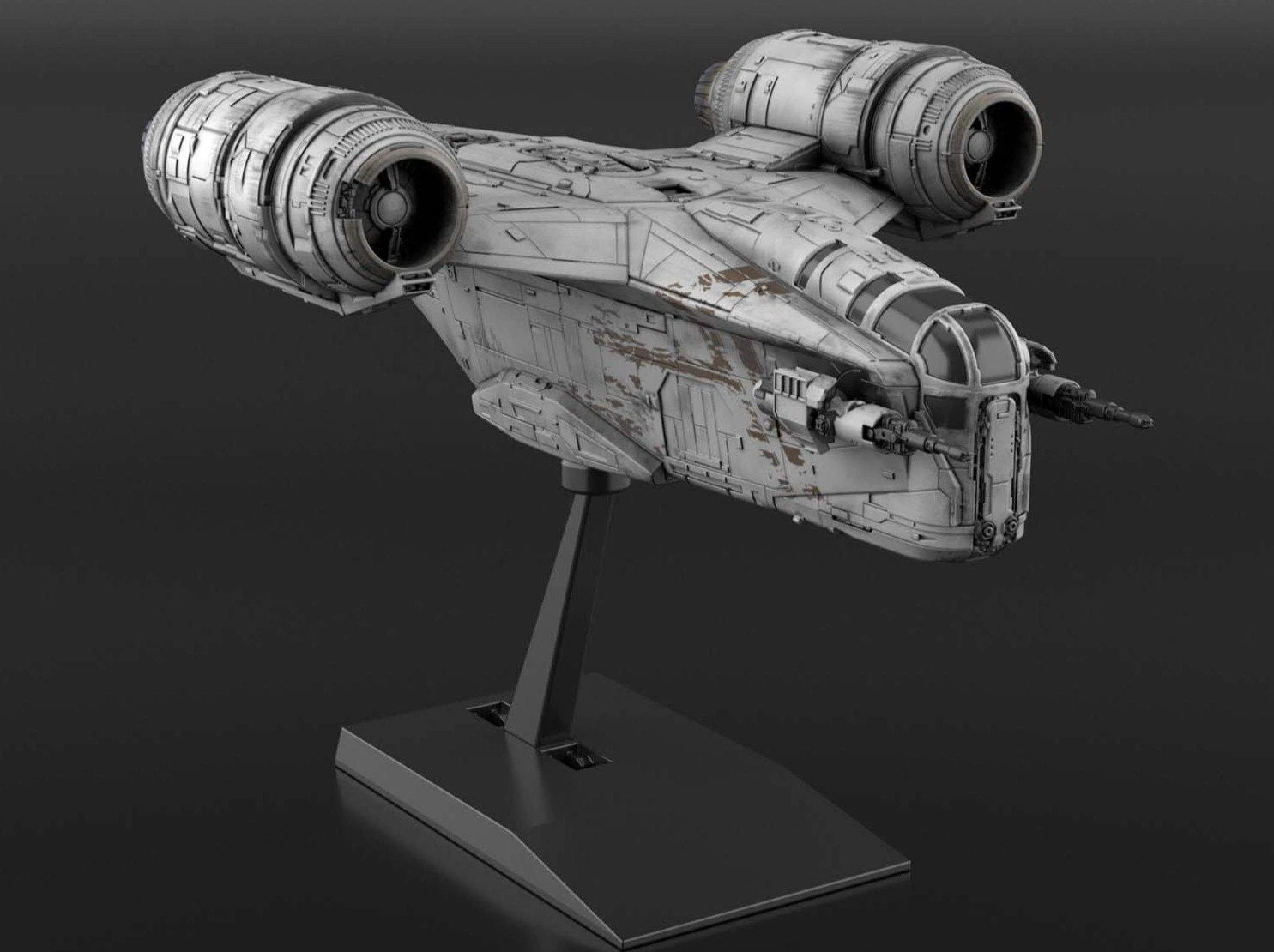 Bandai The Mandalorian Razor Crest Model Kit 10 Bandai The Mandalorian Razor Crest Model Kit - Image 8