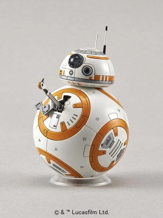 Bandai Star Wars The Force Awakens BB-8 & R2-D2 1/12 Scale Model Kit 7 Bandai Star Wars The Force Awakens BB-8 & R2-D2 1/12 Scale Model Kit - Image 5