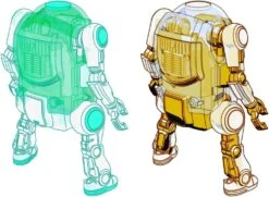 35 Mechatro WeGo Robots Cream Soda & Crystal Gold Model Kit Set 11 35 Mechatro WeGo Robots Cream Soda & Crystal Gold Model Kit Set -Bandai Sales Store 80737673 8477 4e17 a940 5a0a60faa4c7