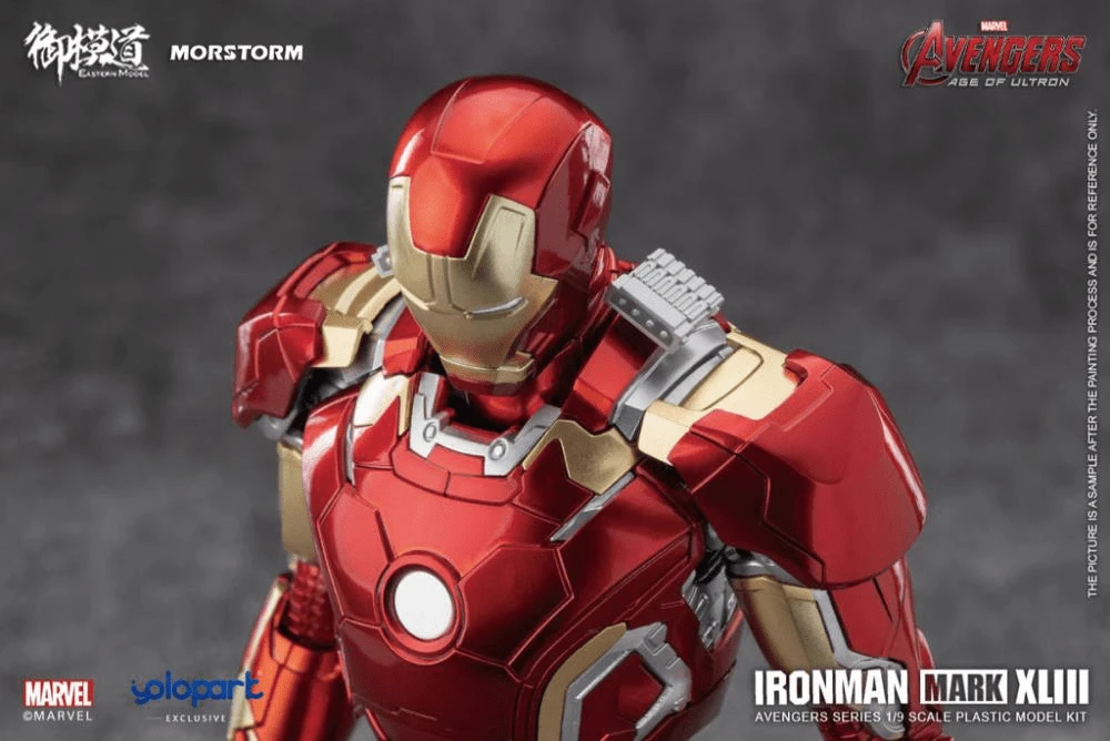 Avengers Age Of Ultron Iron Man Mark XLIII 1/9 Scale Model Kit 12 Avengers Age Of Ultron Iron Man Mark XLIII 1/9 Scale Model Kit - Image 10