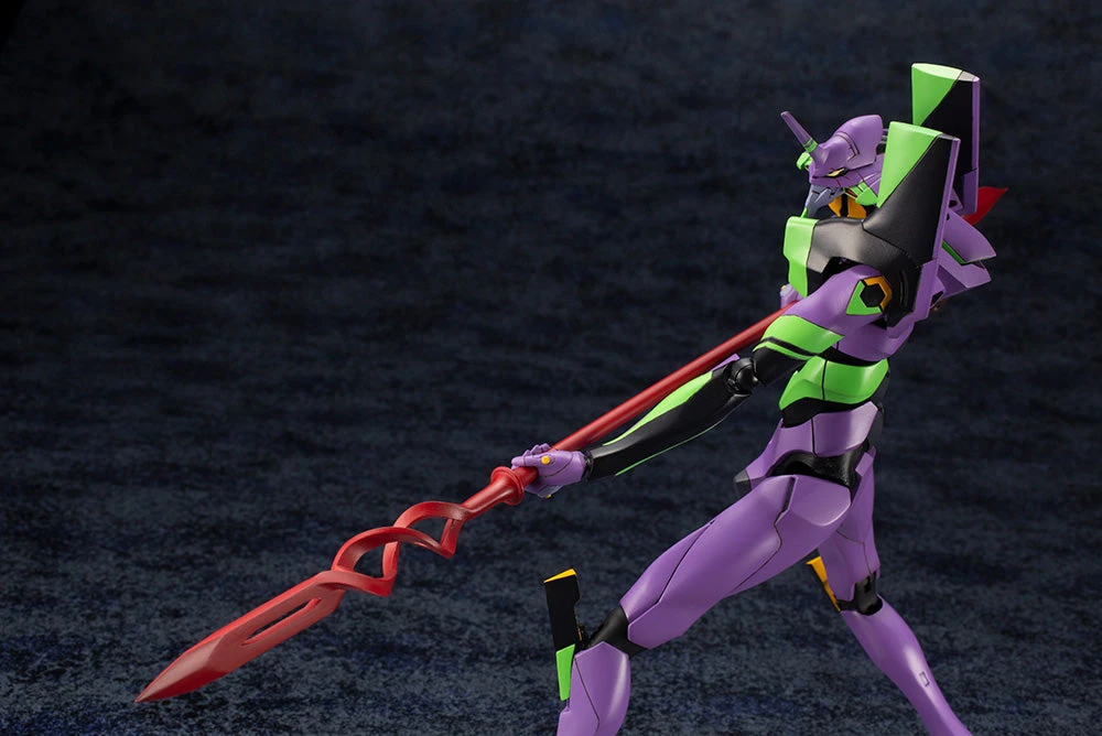 Kotobukiya Rebuild Of Evangelion EVA Unit-01 With Spear Of Cassius Model Kit 4 Kotobukiya Rebuild Of Evangelion EVA Unit-01 With Spear Of Cassius Model Kit - Image 2