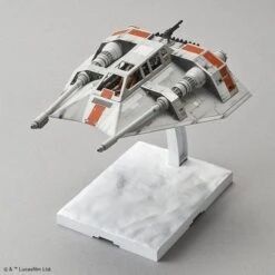 Bandai Star Wars 1/48 & 1/144 Snow Speeder Set -Bandai Sales Store BANDAI Star Wars Modelkit Snowspeeder Set image 3