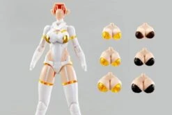 D House 1/12 Plain Figure Model Kit For Mecha Girl White Skin Version