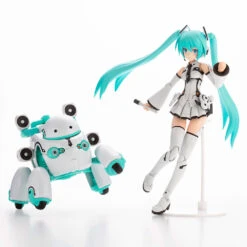 Kotobukiya Vocaloid Frame Music Girl Hatsune Miku (Maruttoys Ver.) & Tamotu (Miku Ver.) Model Kit Set -Bandai Sales Store FG145 MIKU TAMOTU 14 1