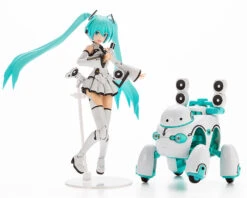 Kotobukiya Vocaloid Frame Music Girl Hatsune Miku (Maruttoys Ver.) & Tamotu (Miku Ver.) Model Kit Set -Bandai Sales Store FG145 MIKU TAMOTU 15 1