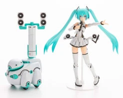 Kotobukiya Vocaloid Frame Music Girl Hatsune Miku (Maruttoys Ver.) & Tamotu (Miku Ver.) Model Kit Set -Bandai Sales Store FG145 MIKU TAMOTU 16 1