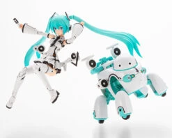 Kotobukiya Vocaloid Frame Music Girl Hatsune Miku (Maruttoys Ver.) & Tamotu (Miku Ver.) Model Kit Set -Bandai Sales Store FG145 MIKU TAMOTU 17 1