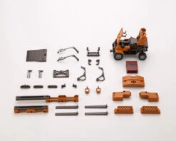 Hexa Gear Booster Pack 006 Forklift (Orange Vers.) 1/24 Scale Model Kit -Bandai Sales Store HG089 boosterpack006 or 05