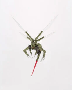 Hexa Gear Alternative Messer Float 1/24 Scale Model Kit -Bandai Sales Store HG105 alternative messerfloat 02