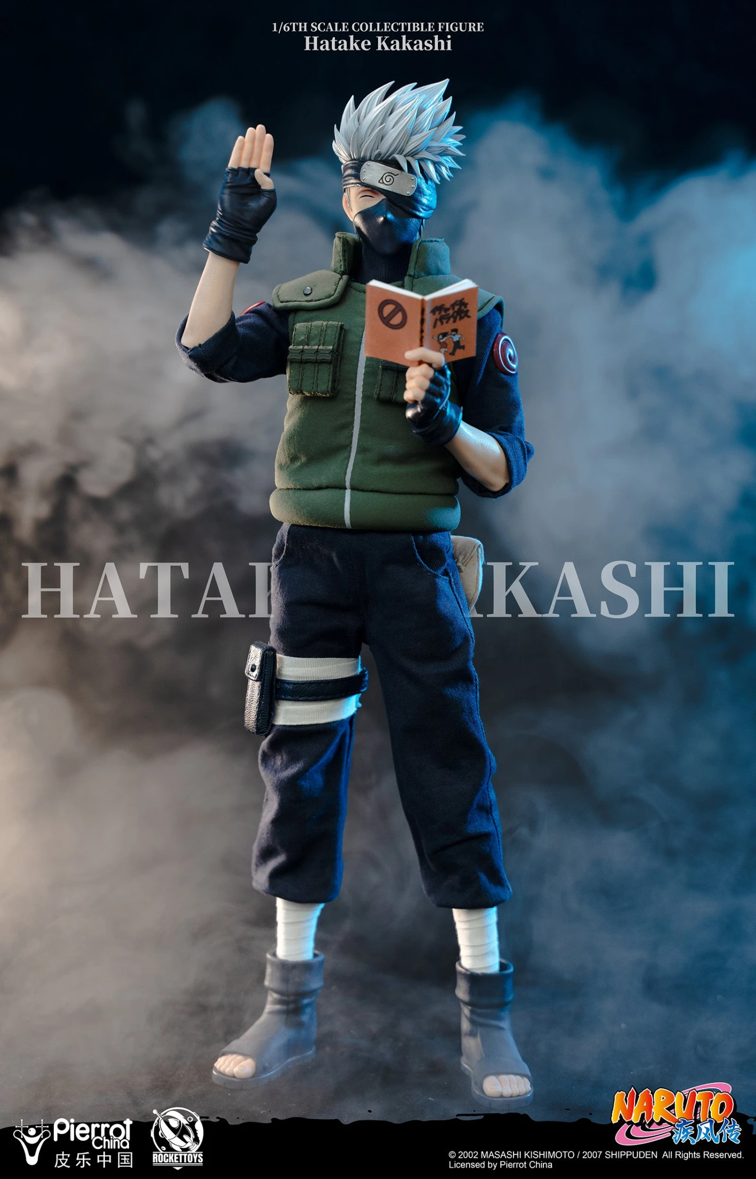 Rocket Toys Naruto: Hatake Kakashi 1/6 Figure 4 Rocket Toys Naruto: Hatake Kakashi 1/6 Figure - Image 2
