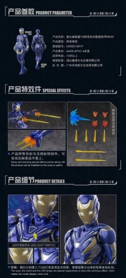 EASTERN MODEL : 1/9 IRON RESCUE MARK XLIX (DELUXE LIMITED) -Bandai Sales Store MK49 02