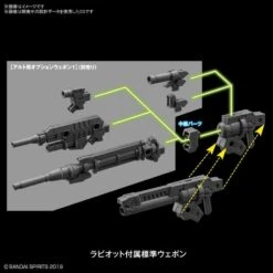 Bandai 30 Minutes Missions EEXM-21 Rabiot (Green) Model Kit -Bandai Sales Store a1165360 9688 430d 8212 6f3b194ad137