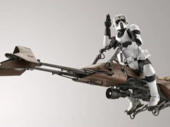 Bandai Star Wars 1/12 Scale Model Kit - Scout Trooper With Speeder Bike