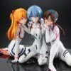 Rebuild Of Evangelion KD Colle Asuka/Rei/Mari (Newtype Cover Ver.) 1/8 Scale Figure Set