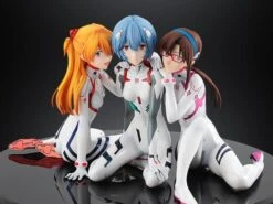 Rebuild Of Evangelion KD Colle Asuka/Rei/Mari (Newtype Cover Ver.) 1/8 Scale Figure Set
