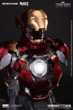 Captain America: Civil War Iron Man Mark 46 Bust Model Kit -Bandai Sales Store ba64c4bf 1c4c 44d6 a862 435fb4298688