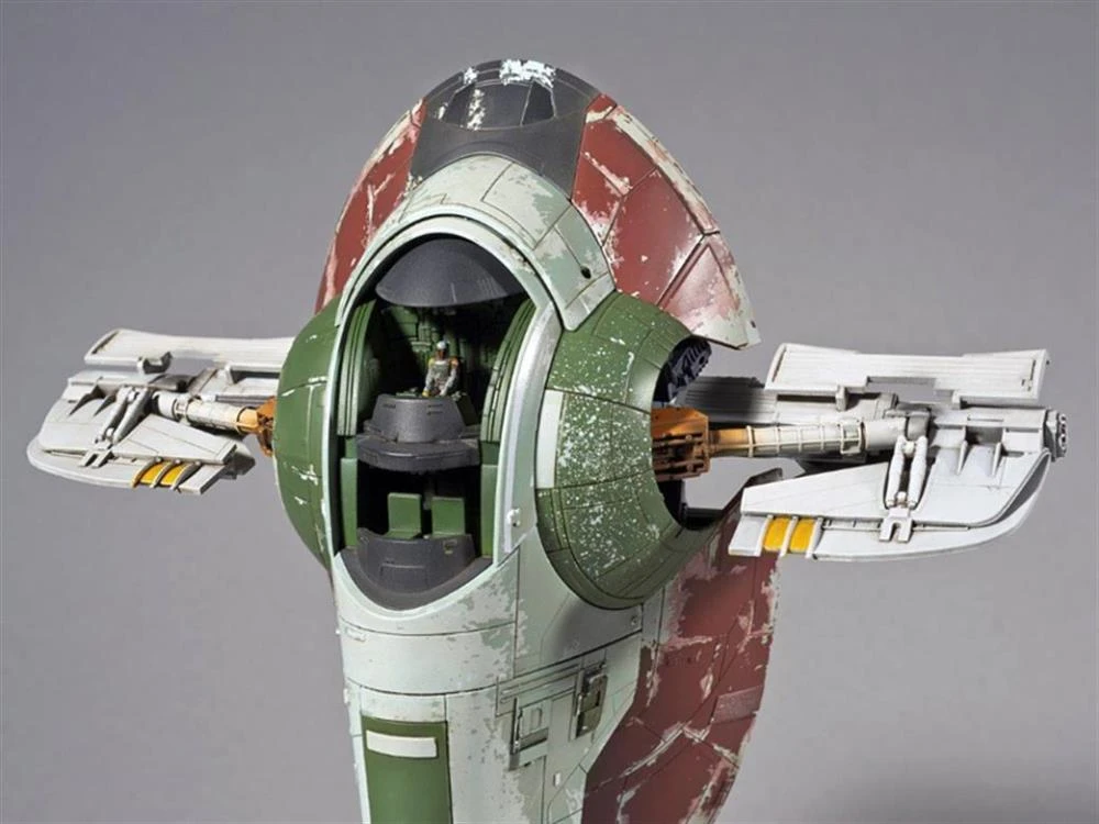 Bandai Star Wars Boba Fett's Starship 1/144 Scale Model Kit 19 Bandai Star Wars Boba Fett's Starship 1/144 Scale Model Kit - Image 17