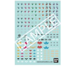 Bandai 30 Minutes Sisters Multiuse Water Slide Decals Sheet