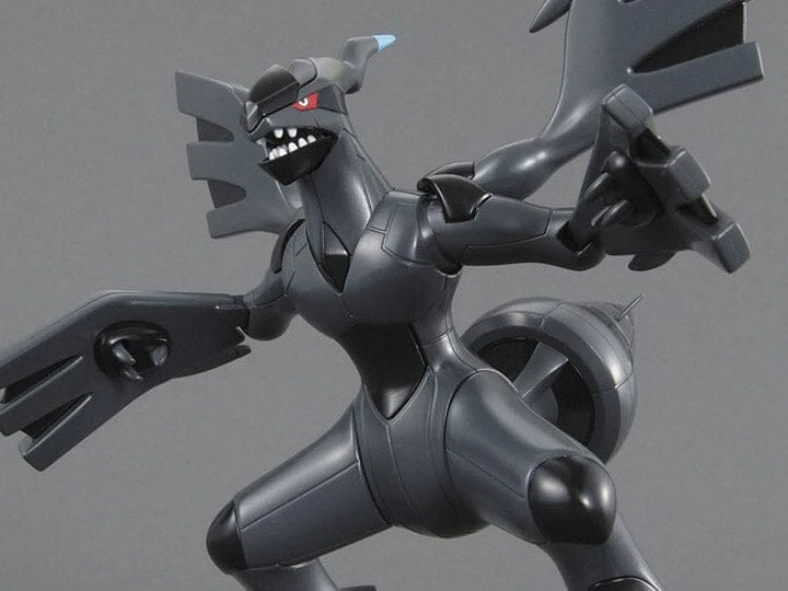 Bandai Pokemon Plamo Collection #14 Zekrom Model Kit 3 Bandai Pokemon Plamo Collection #14 Zekrom Model Kit