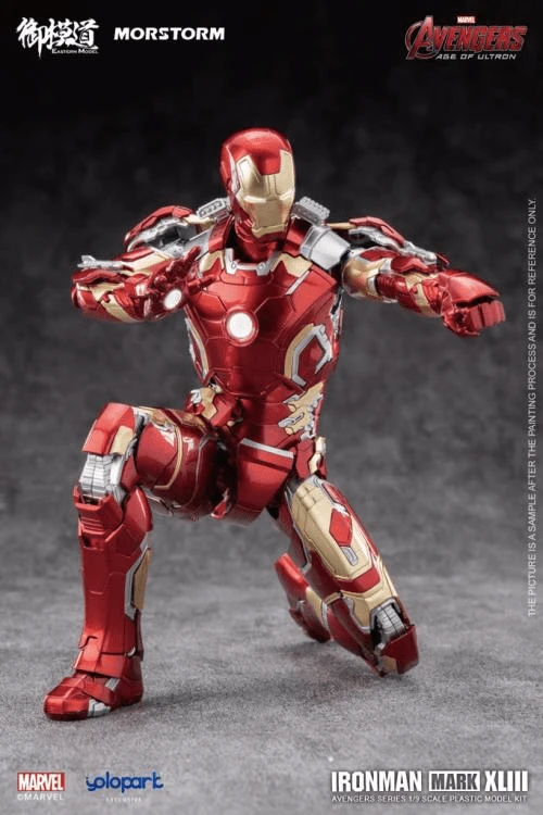 Avengers Age Of Ultron Iron Man Mark XLIII 1/9 Scale Model Kit 6 Avengers Age Of Ultron Iron Man Mark XLIII 1/9 Scale Model Kit - Image 4